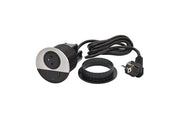 Disq80 Incara metal prise f/b usb a+c cordon 2m avec fiche