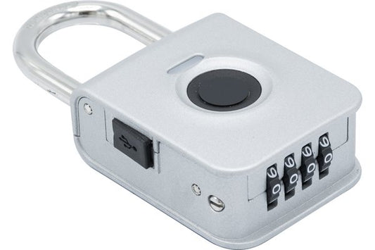 Cadenas électronique à 10 empreintes digitales et code 4 chiffres