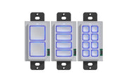 RK1-8+ Clavier encastrable 8 boutons, certificat de gravure LaserShark inclus