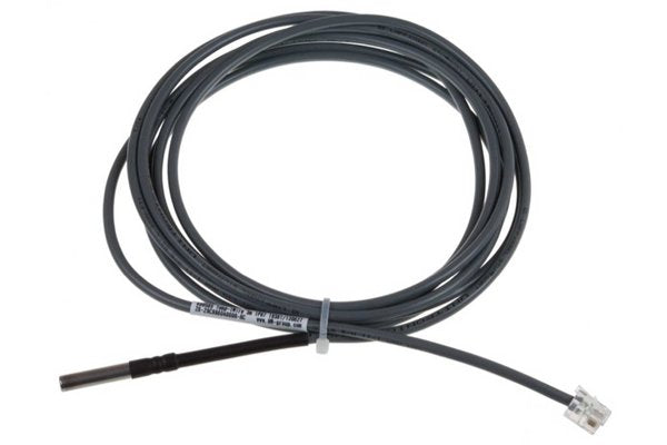 Capteur de température sur cable RJ11-10°+80°C - 1m IP67