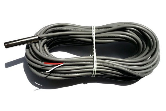 Capteur de température sur cable RJ11 -10°+80°C - 10m IP67