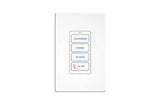 RTI- RK1+4B Clavier encastrable 4 boutons certificat gravure LaserShark inclus