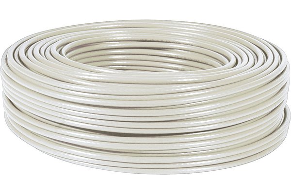 Câble multibrin F/UTP CAT5e gris CCA - 100 m