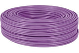 DEXLAN câble monobrin U/UTP CAT6 violet LS0H RPC Dca - 100 m