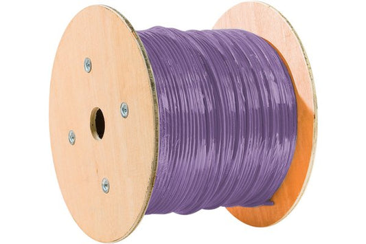 DEXLAN câble monobrin F/FTP CAT6A violet LS0H RPC Dca - 500 m