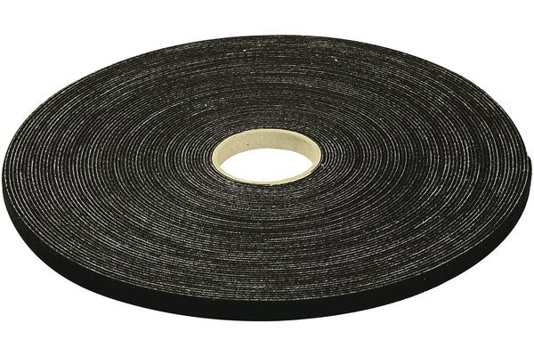 Rouleau de lien auto-agrippant largeur 10 mm - noir - 20 m