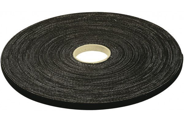 Rouleau de lien auto-agrippant largeur 20 mm - noir - 10 m