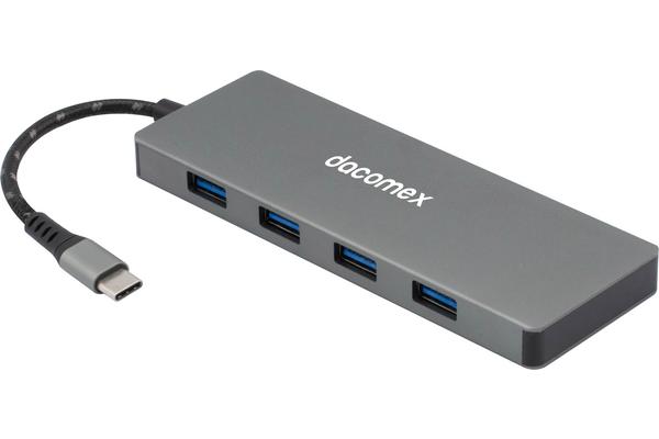 DACOMEX Hub USB HB307 Type-C, 7 x Type-A