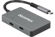 DACOMEX Hub HB USB 514 Type-C, 2 x Type-A, 1 x Type-C, 1 x Type-C PD 60W