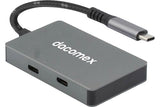 DACOMEX Hub HB USB 514 Type-C, 2 x Type-A, 1 x Type-C, 1 x Type-C PD 60W