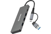 DACOMEX Hub USB HB607 USB Type-A/C, 7 x Type-A + 1 x Type-C