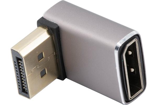 ADAPTATEUR COUDE VERTICAL 90° DP 1.4 8K M/F