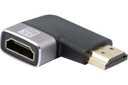 ADAPTATEUR COUDE PLAT A DROITE HDMI 2.1 8K M/F