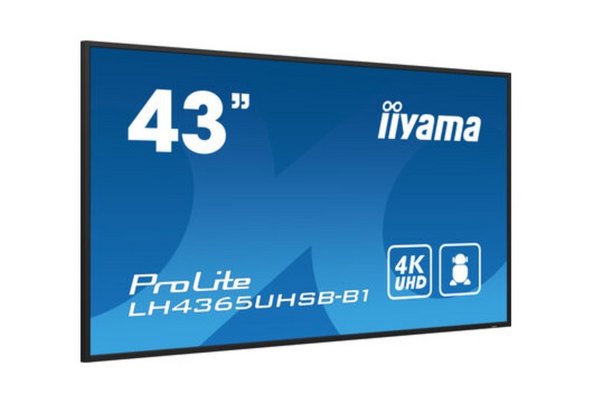 IIYAMA- Afficheur professionnel 43   LH4365UHSB-B1