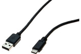 CORDON USB 2.0 A / C NOIR - 1.5 m