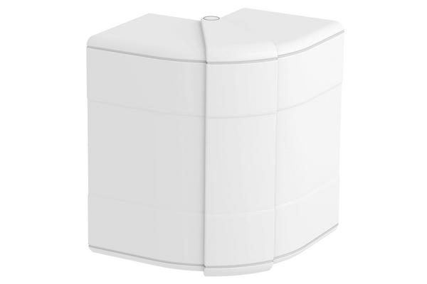 OBO ANGLE EXTERIEUR VARIABLE POUR GOULOTTE RAPID 45-2 GK 100x53 PVC BLANC
