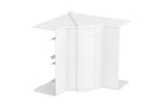 OBO ANGLE INTERIEUR VARIABLE POUR GOULOTTE RAPID 45-2 GK 130x53 PVC BLANC