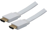 CORDON HDMI HIGH SPEED  PLAT BLANC -1m