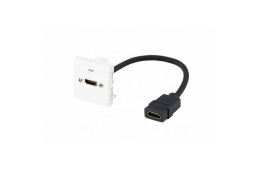 Plastron HDMI2.0 Femelle vers HDMI2.0 Femelle de 0,2 m