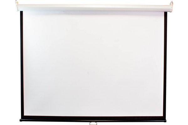 ECRAN MURAL MANUEL 4:3 100" POUR VIDEOPROJECTION 243 x 182 cm
