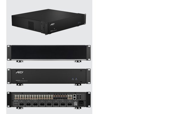 RTI- Matrice audio de distribution amplifiée 8x10 DSP-100w