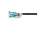 TESCA FLEXILAN 7100 Câble CAT.7 S/FTP 4 paires Extra souple PUR Noir - 500M