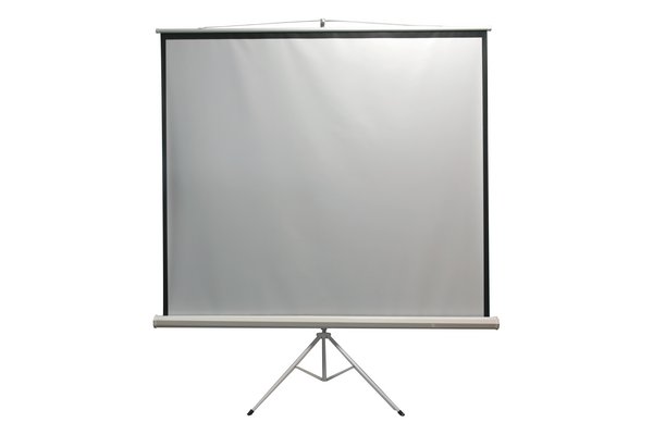 ECRAN TREPIED 1:1 100" POUR VIDEOPROJECTION  180 x 180 cm
