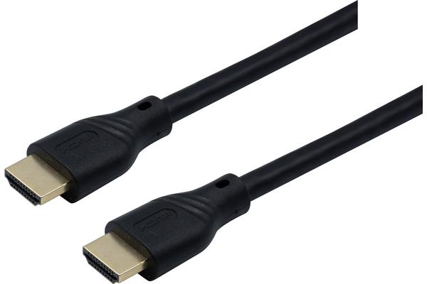 CORDON HDMI ULTRA HIGHSPEED AVEC ETHERNET OR - 1m