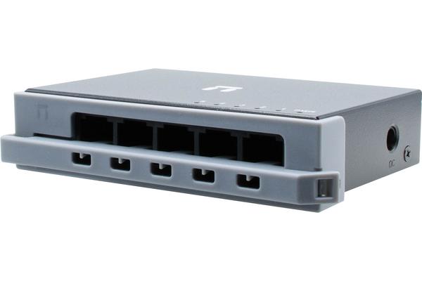 STONET ST105D Switch 5 ports 10/100 Métal Câble-Lock