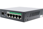 STONET P106GC Switch 5 ports Gigabit dont 4 PoE+ avec 1 port fibre SFP