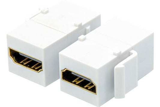 Embase de traversée HDMI 2.0 keystone pour panneau de brassage