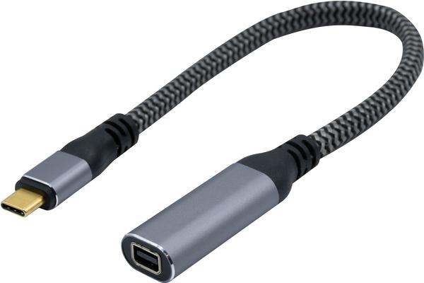 CONVERTISSEUR USB-C VERS mini DisplayPort 4k@60Hz