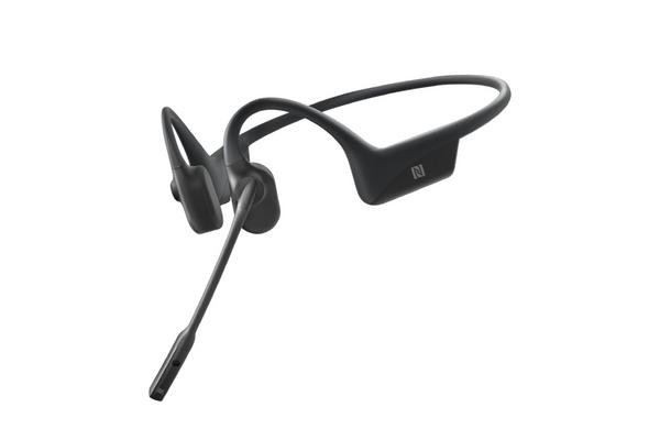 SHOKZ Casque sans-fil à conduction osseuse OpenComm2 UC - USB-A - Noir
