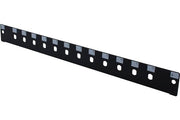 Façade nue 12 ST/FC pour tiroir optique 1U