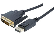 CORDON DISPLAYPORT VERS DVI-D 1,80m