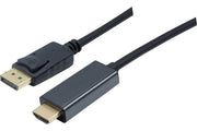 DP 1.1 vers HDMI  noir  - 3m