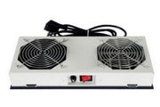 EKIVALAN Kit 2 ventilateurs on/off pour coffret - noir
