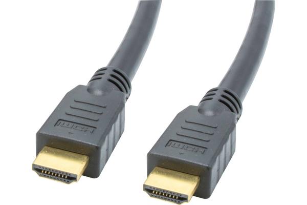 CORDON HDMI HIGHSPEED AVEC ETHERNET OR - 10m