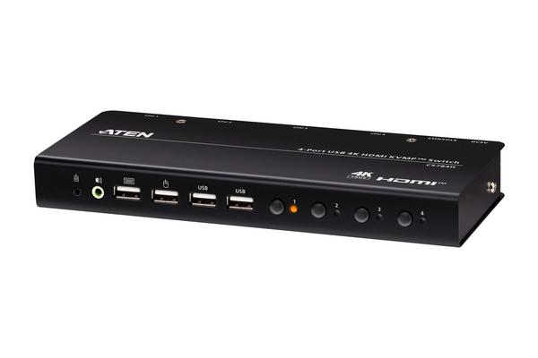Aten CS784H-AT-G 4-Port USB 4K HDMI KVMP™ Commutateur