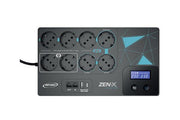 INFOSEC Onduleur ZEN-X Master 1000 VA FR/SCHUKO