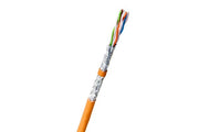 EKIVALAN Câble S/FTP 4P Cat7 LSZH B2ca orange (T500)