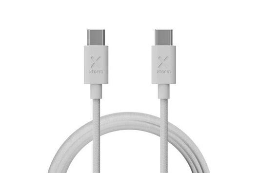 XTorm Cordon USB Type-C PD Go2 100W 1,0 m, blanc