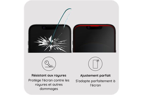 iPhone 16e - avec filtre de confidentialité Protection d écr