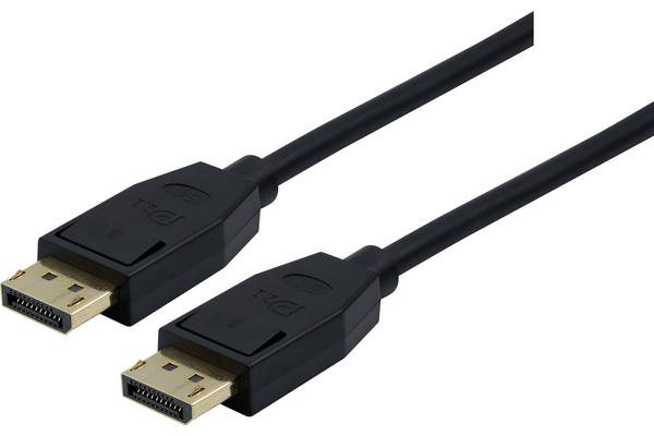 CORDON DISPLAYPORT 2.1 UHBR13,5 54Gbps- 2 M