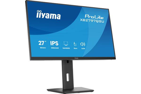 XB2797QSU-B1 27" Business QHD BLACK