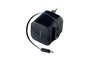 CHARGEUR SECTEUR USB-C 65 W AVEC CORDON RETRACT. 0,7M NOIR