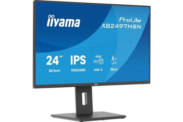 XB2497HSN-B1 24" FHD+USB-C Dock+LAN