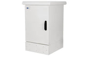 Baie IP65 outdoor 600x650 porte avant metal, 4 montants, gris, 32U