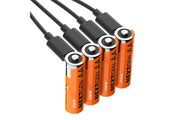 XTORM Batterie USB-C rechargeable AA - 4 pièces