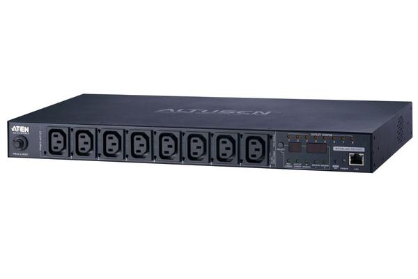 Aten PE8108G-ATB-G 10A 8-Prise 1U Prise-Avec Mesure & Commutateured eco PDU